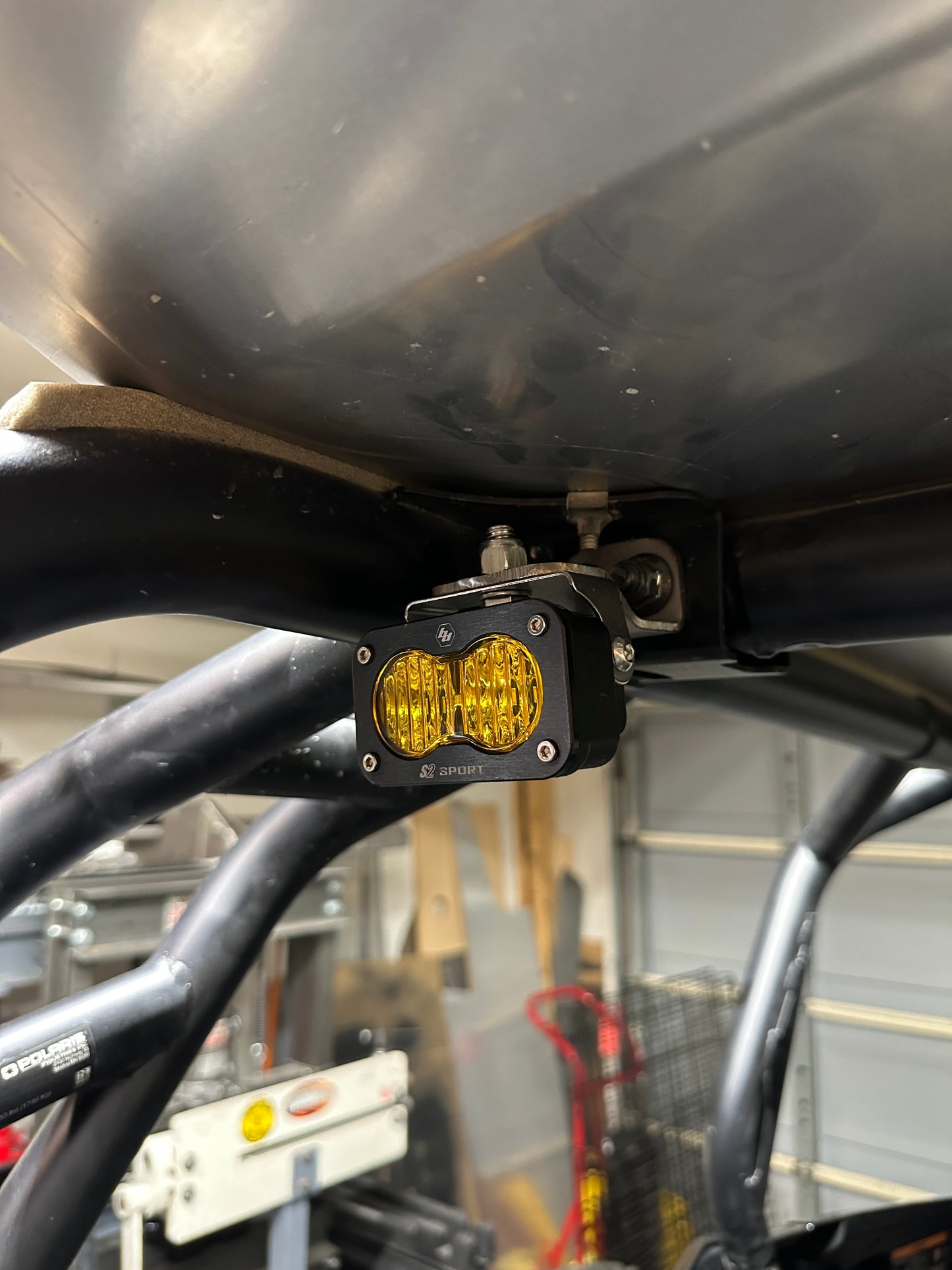 Polaris RZR Turbo R Rear Chase Light Mount