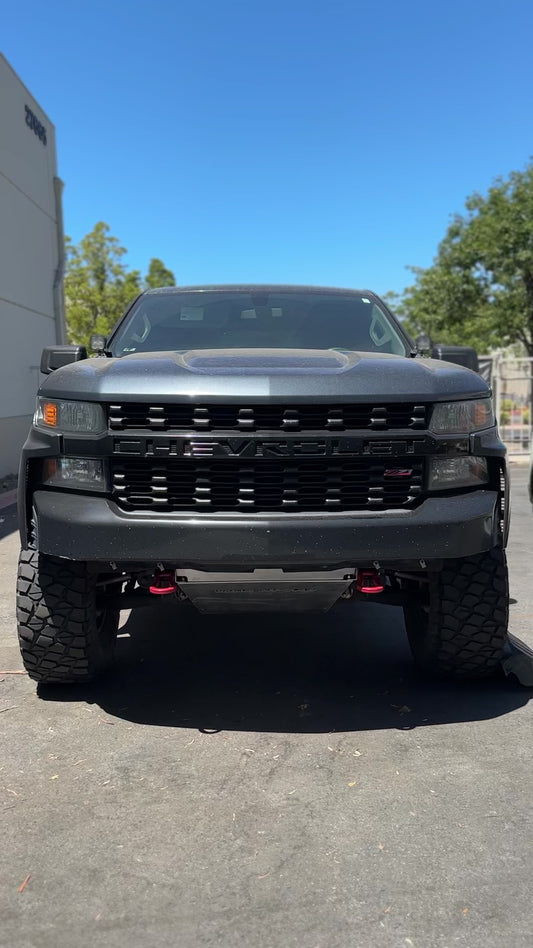 2019-2022 Chevy Silverado 1500 Front Skid Plate (Bolt-On)