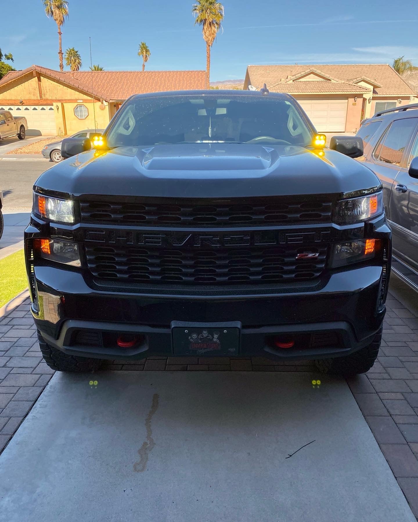 2019-2022 Silverado A-Pillar Light Mounts